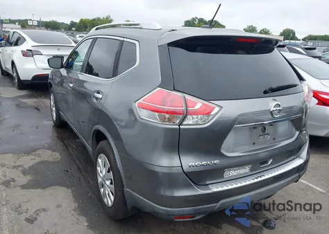 2016 Nissan Rogue S из США, поврежденный, VIN KNMAT2MT2GP723779